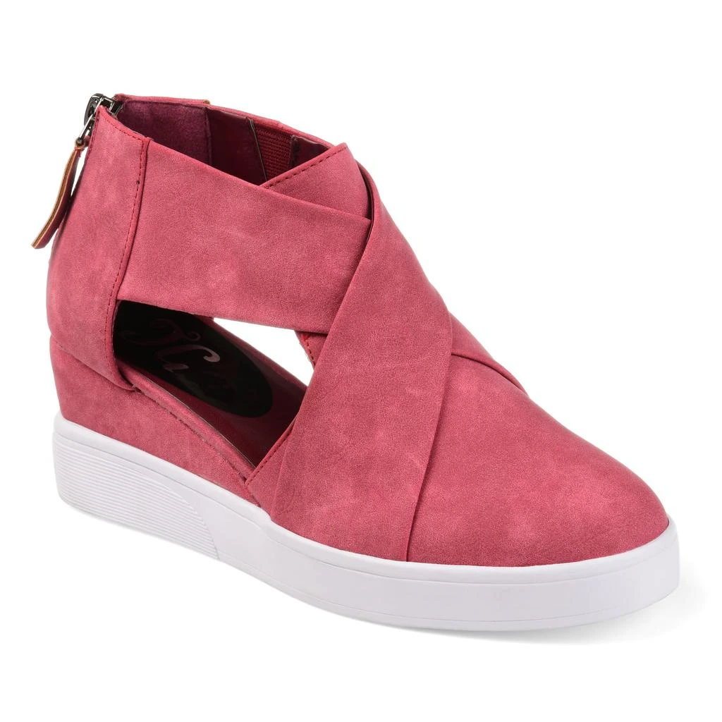 Journee Collection Collection Women's Seena Sneaker Wedge 1