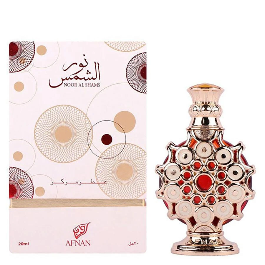 AFNAN Unisex Noor Al Shams Concentrated Perfume Oil Oil Perfume Oil 0.67 oz Fragrances 6290171070726 1