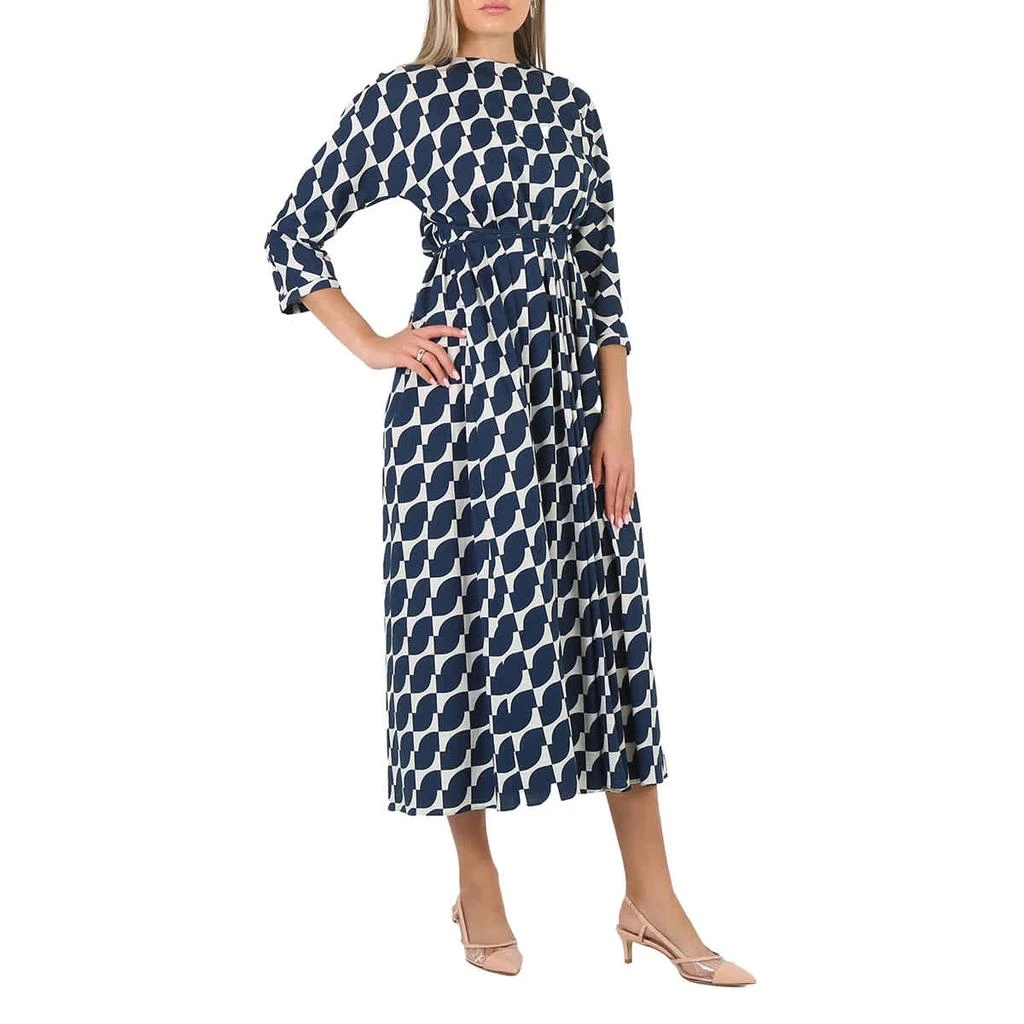 Max Mara 'S Max Mara Echo Cotton Poplin Dress In Ultramarine 2