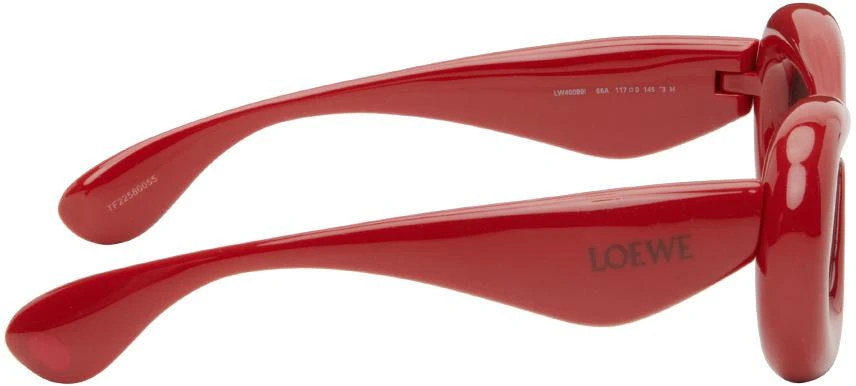 Loewe Red Inflated Mask Sunglasses 2