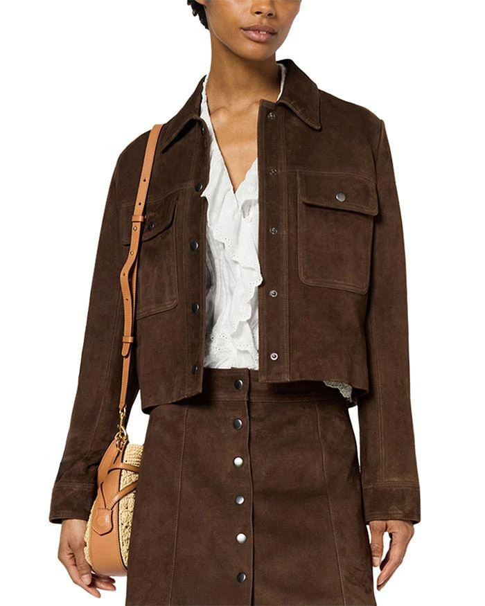 Gerard Darel Rosalia Suede Jacket 1