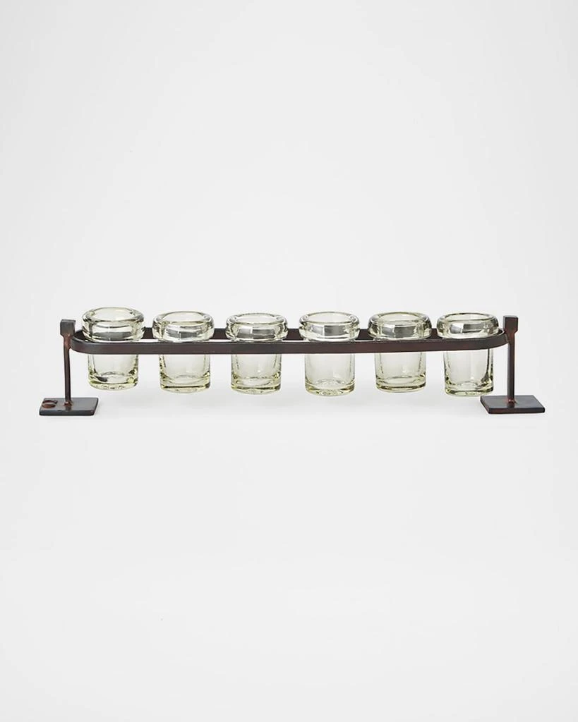 Jan Barboglio 6-Votive Firedance Railroad Votive Holder