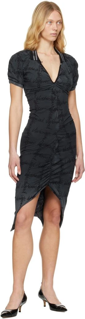 Vivienne Westwood Gray Pulling Midi Dress - Dresses & Skirts - Free  Shipping - BeyondStyle