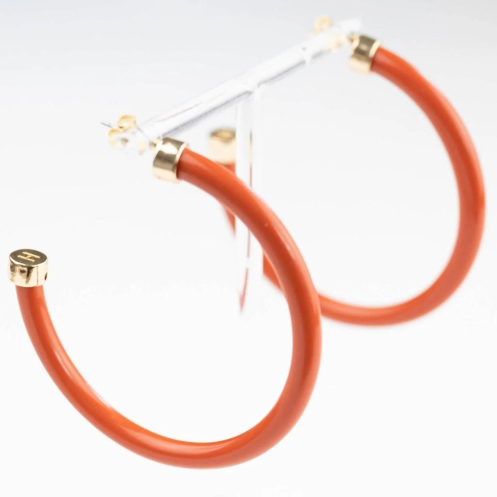 Hoo Hoops Hoo Hoops - Women
s Acrylic Hoop Earrings 2