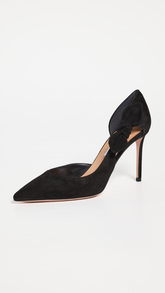 Aquazzura Very Bow Tie Pumps 85mm