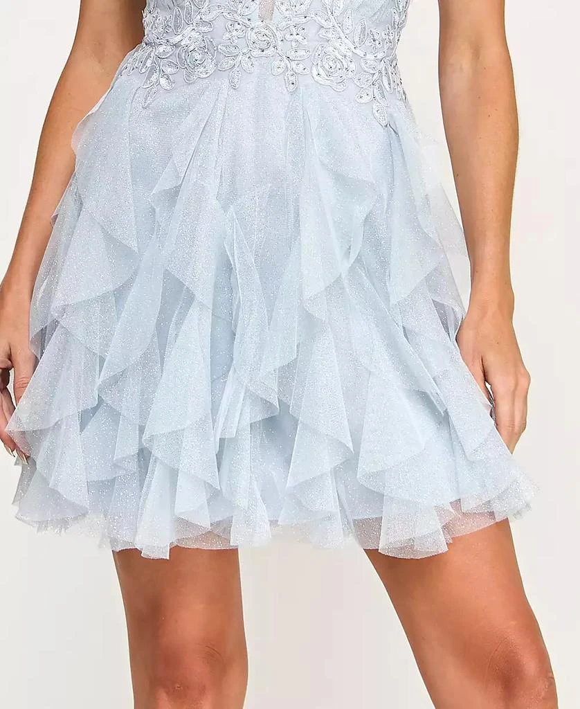 pear culture Juniors' Sleeveless Sweetheart Dress 4