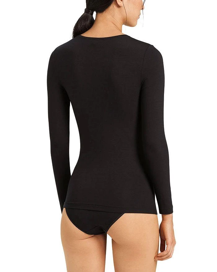 Hanro Cotton Seamless Long Sleeve Top 2