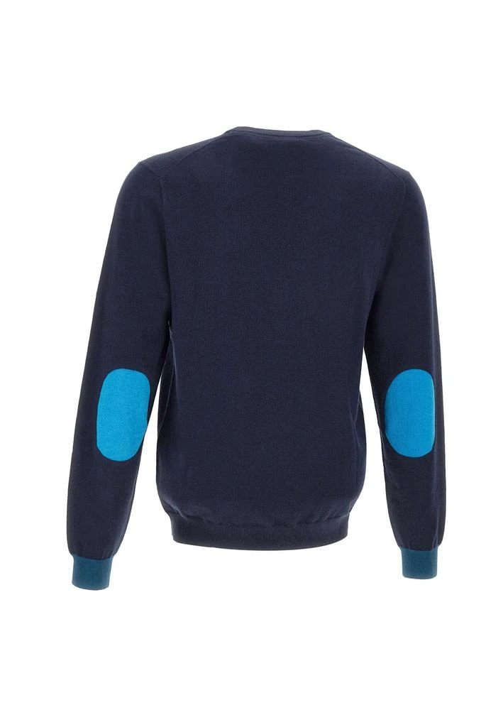 SUN 68 Sun 68 Logo Embroidered Creweneck Knitted Jumper 2