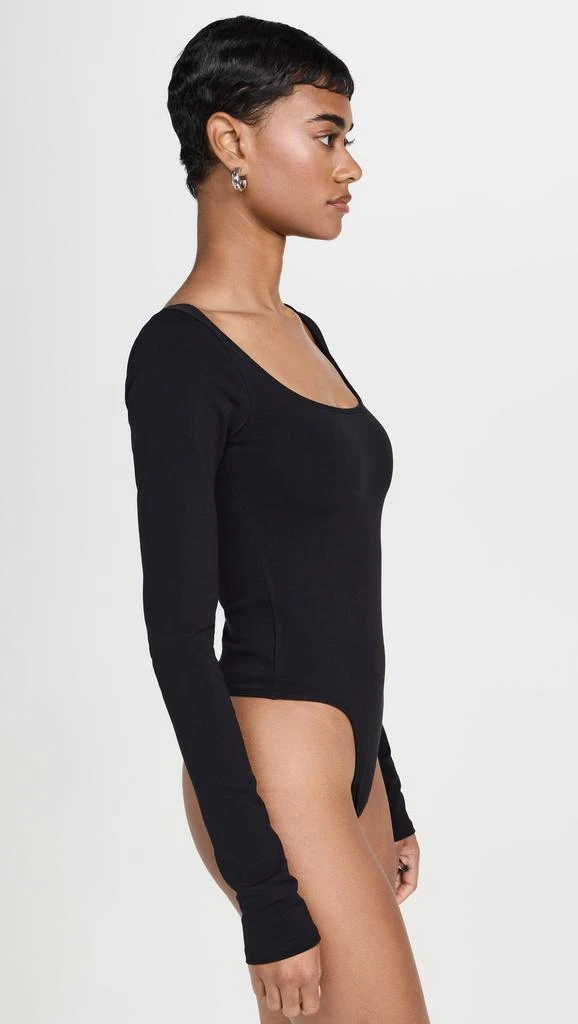 REDONE Scoop Neck Thong Bodysuit 3