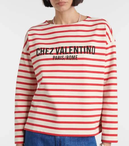 Valentino Chez Valentino cotton jersey T-shirt 4