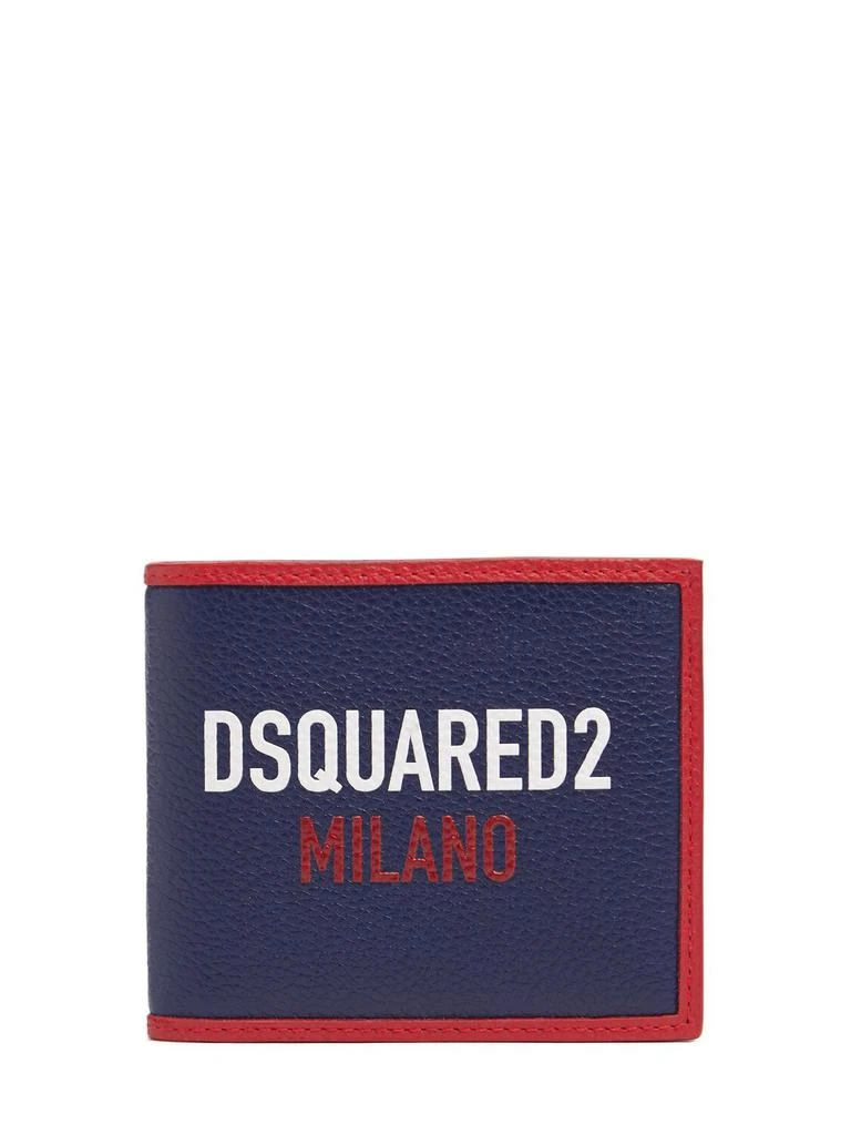 DSQUARED2 Leather Wallet W/coin Case 1