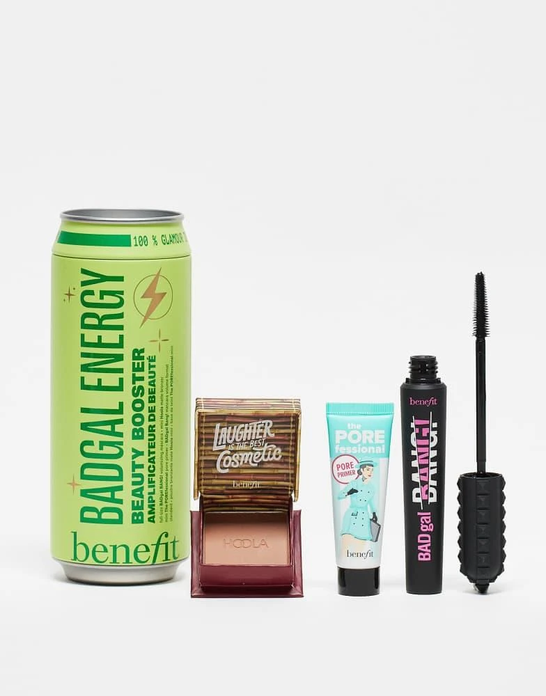 Benefit Cosmetics Benefit Badgal Energy Badgal Bang! Mascara, Porefessional Primer & Hoola Bronzer Trio - 40% saving 3
