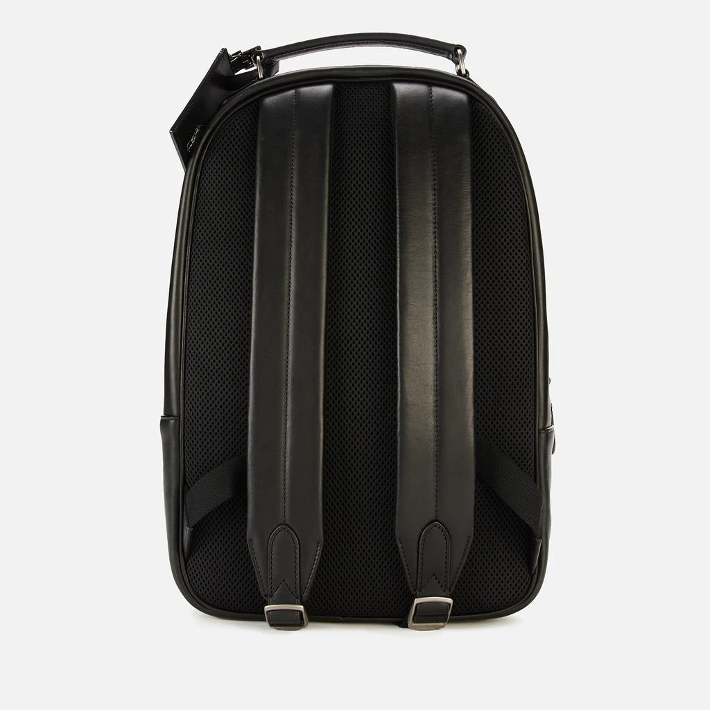 Polo Ralph Lauren Polo Ralph Lauren Men's Smooth Leather Backpack - Black 3