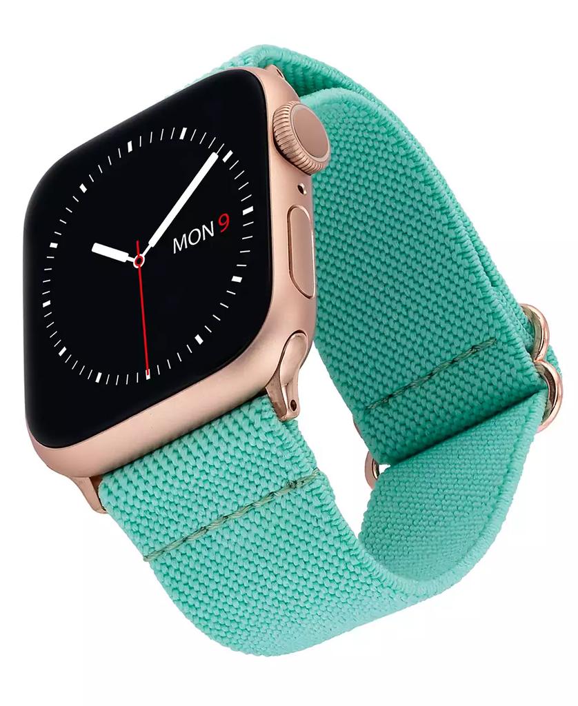 WITHit Teal Woven Elastic Band designed for Apple Watch® 42mm (Series 10) & 38/40/41mm