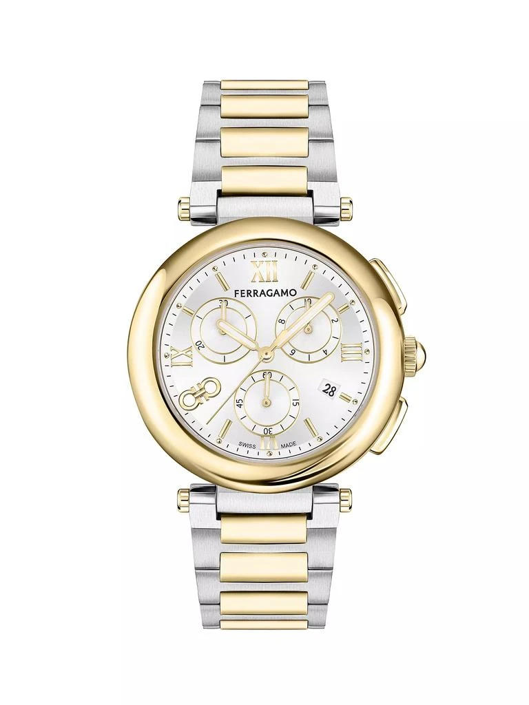 Salvatore Ferragamo Ferragamo Legacy Two-Tone Stainless Steel Watch/40MM 1