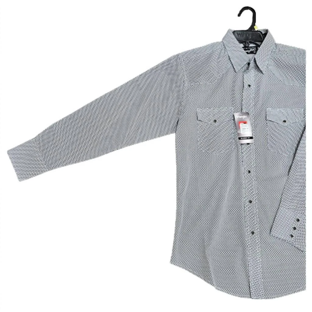 Wrangler Wrangler - Men's Silver Edition Long Sleeve Western Snap Shirt 2