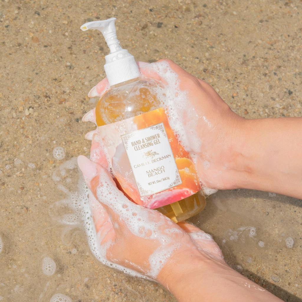 Camille Beckman Hand & Shower Cleansing Gel 13oz Mango Beach 2
