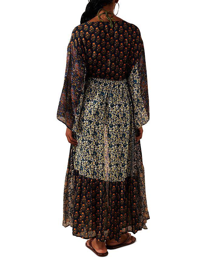 Free People Bombay Mixed Print Kimono