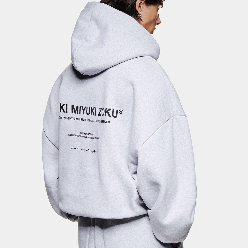 MKI Miyuki Zoku Design Studio Loopback Cotton-Blend Hoodie
