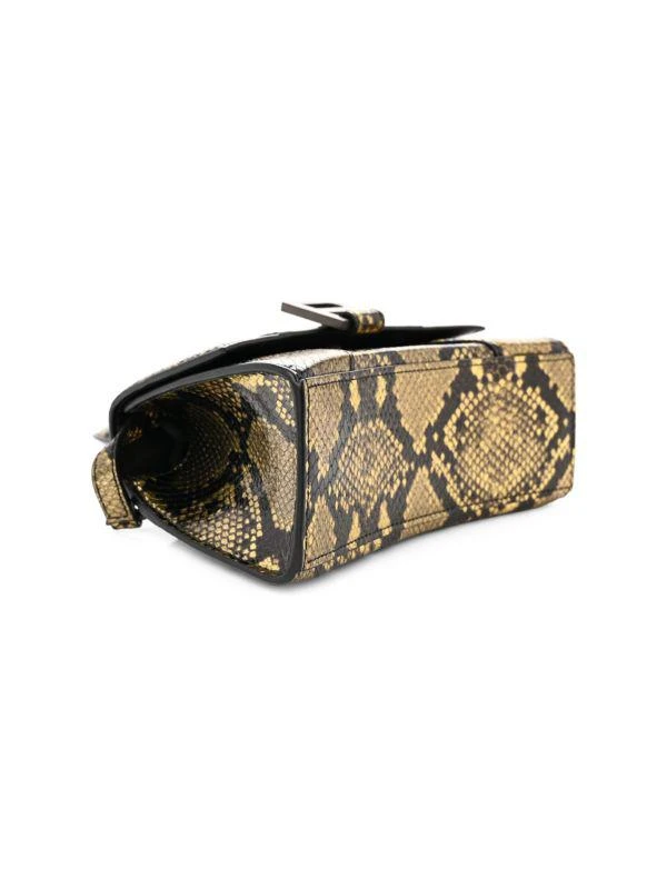 Balenciaga Snakeskin Embossed Leather Two Way Top Handle Bag 3