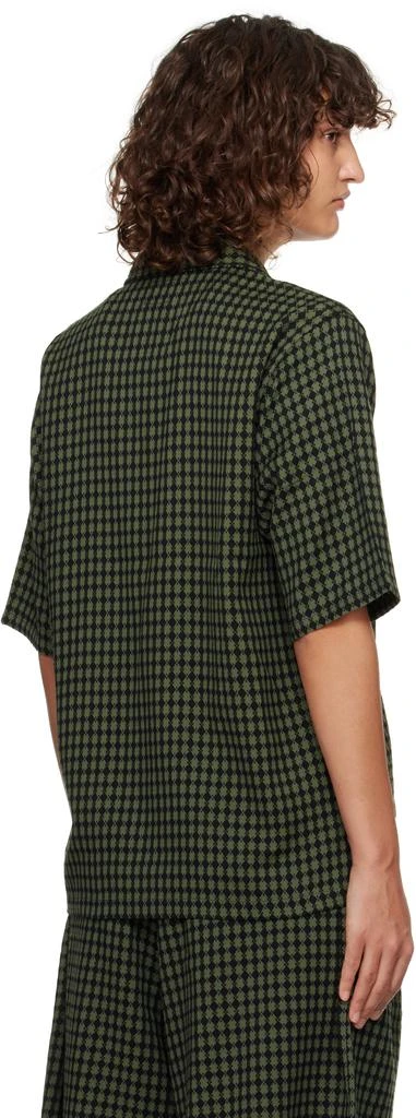 Needles Green & Black Cabana Shirt 3
