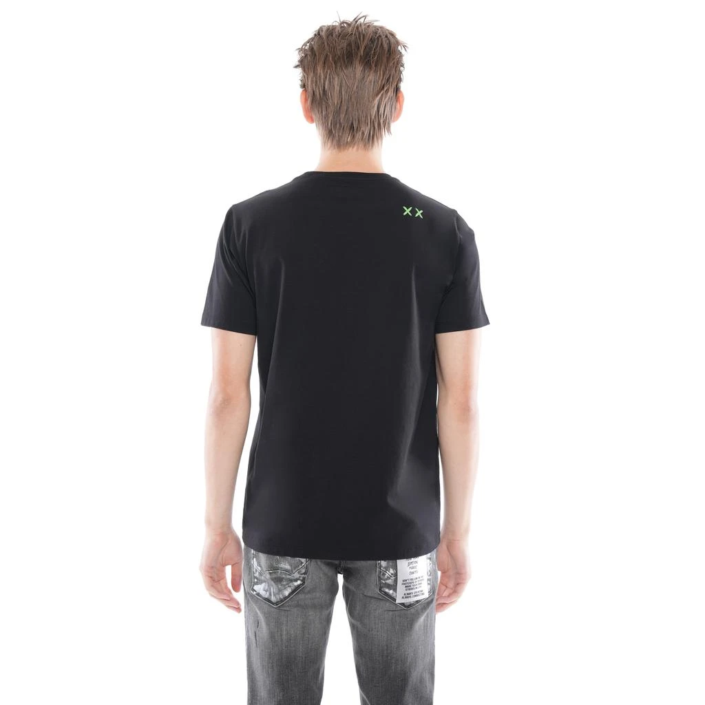 Cult Of Individuality SHORT SLEEVE CREW NECK TEE  "GOOD MEDICINE" IN BLACK 4