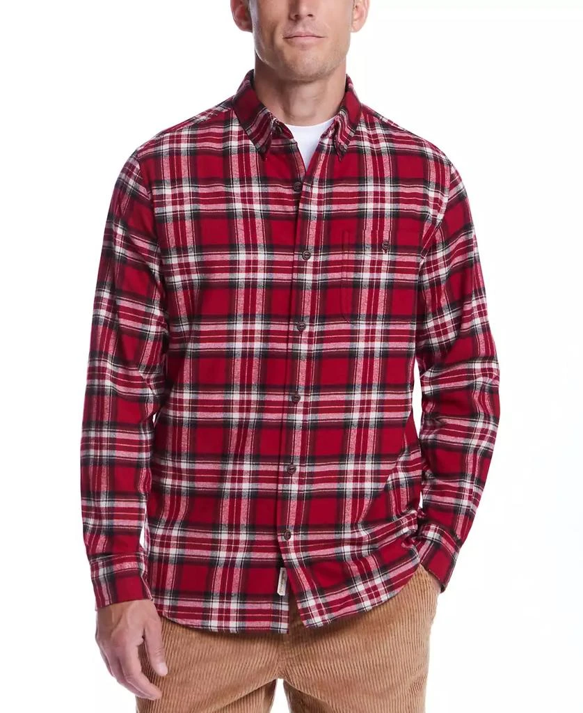 Weatherproof Vintage Men's Plaid Flannel Shirt 1