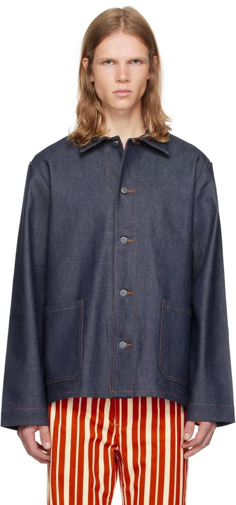 A.P.C. Indigo Kerlouan Denim Jacket 1