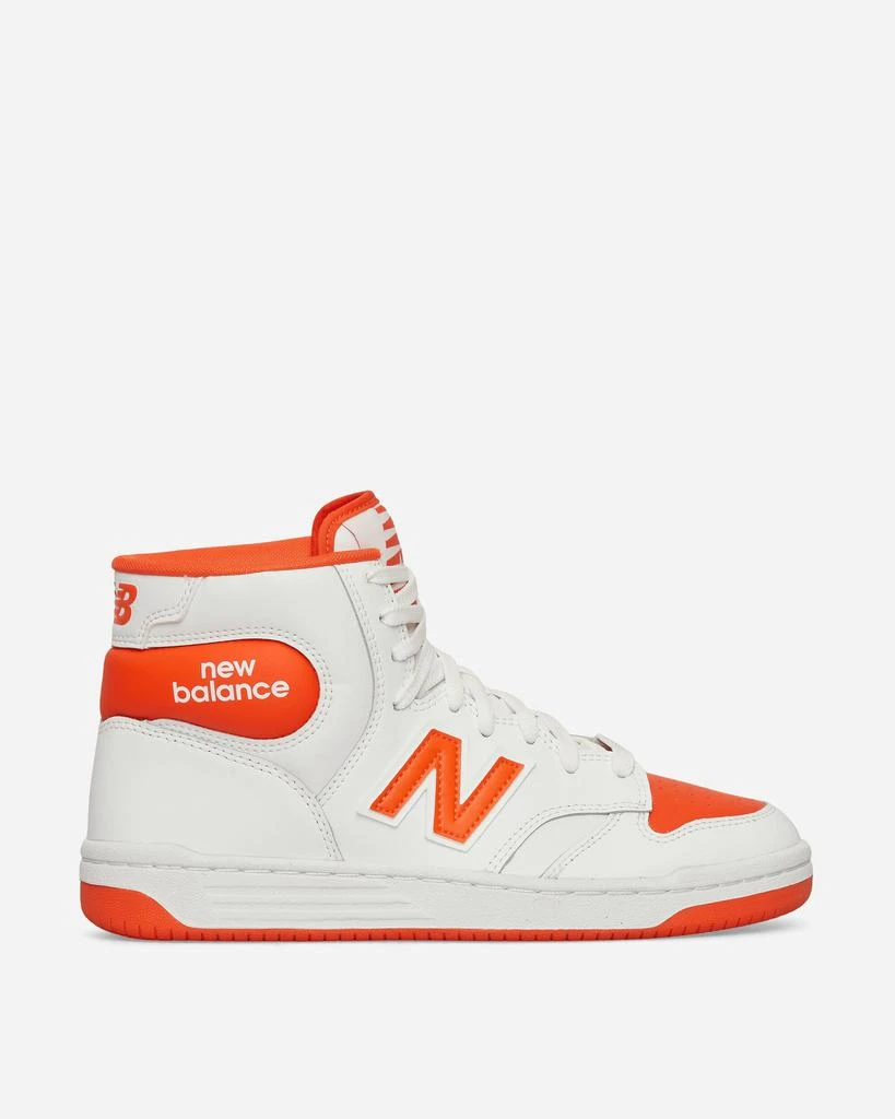 New Balance 480 Hi Sneakers White / Orange 1