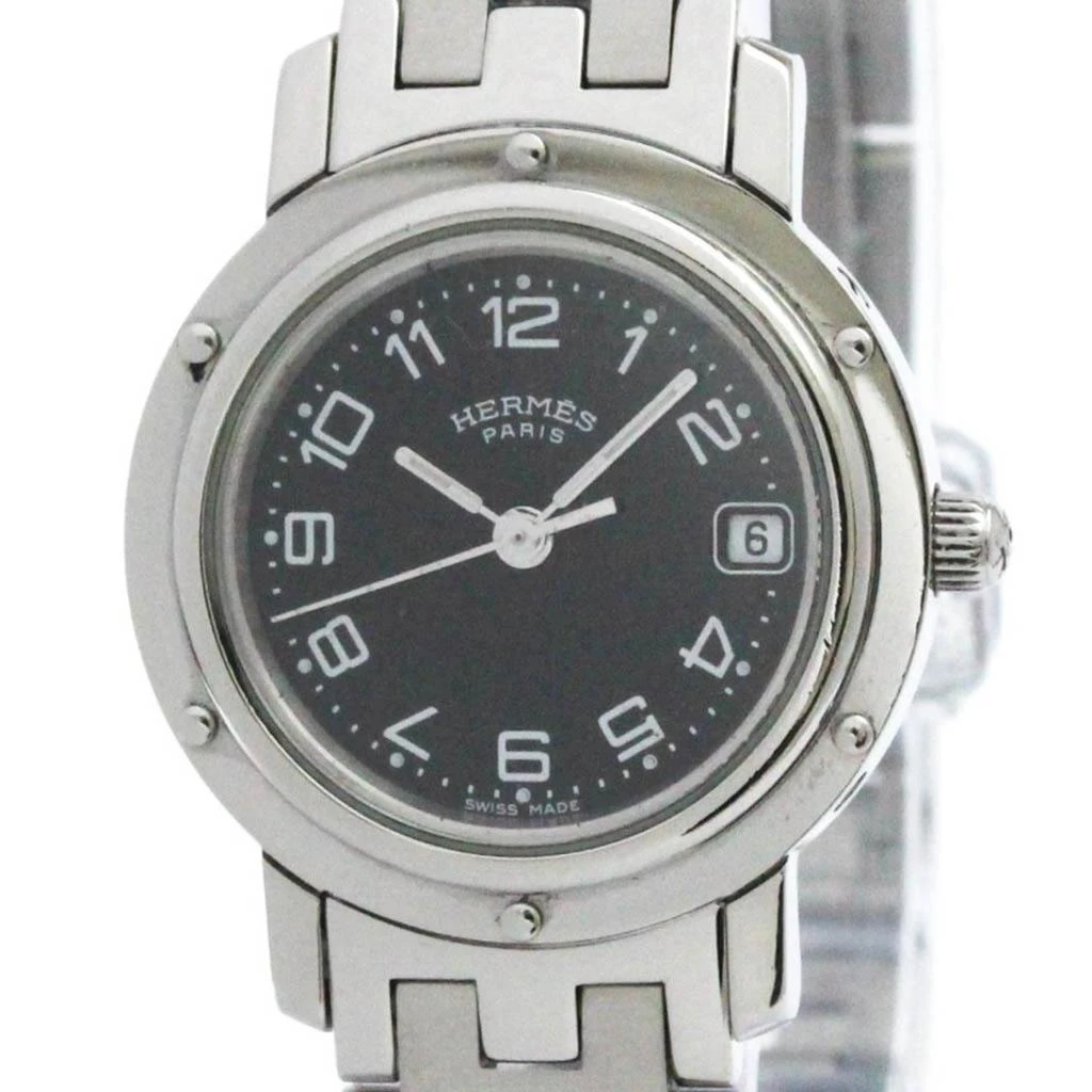 Hermes Clipper Steel Earring Watch (Pre-Owned) 1