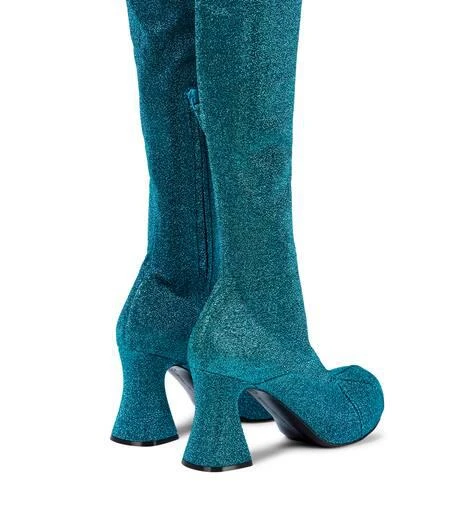 Stella McCartney Groove Lurex® over-the-knee boots 3