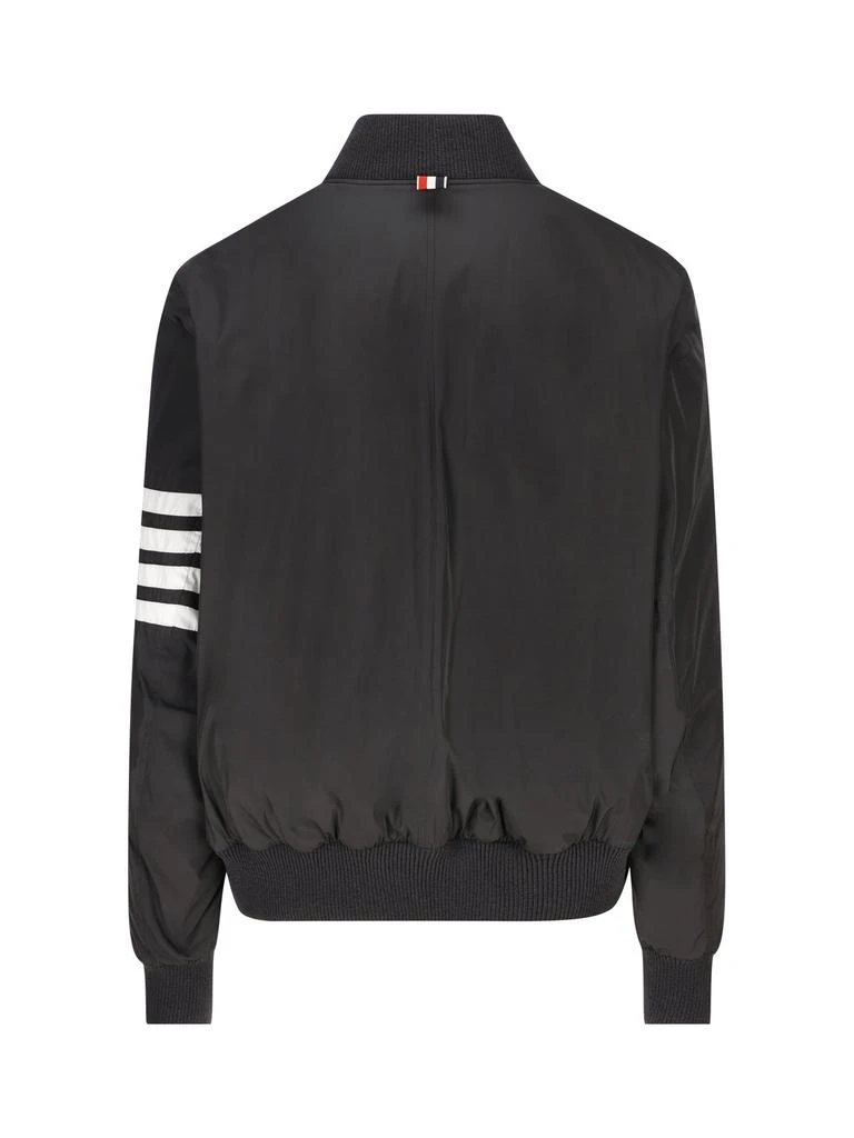 Thom Browne Thom Browne 4-Bar Stripe Zipped Bomber Jacket 2
