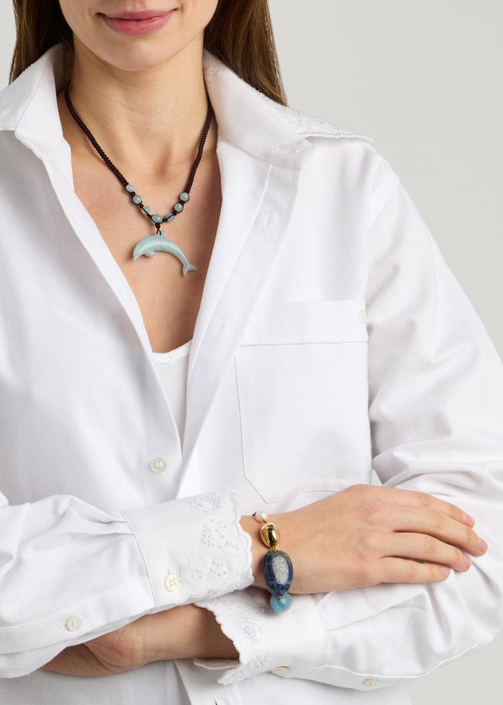 Zimmermann Mellow Dolphin cord necklace