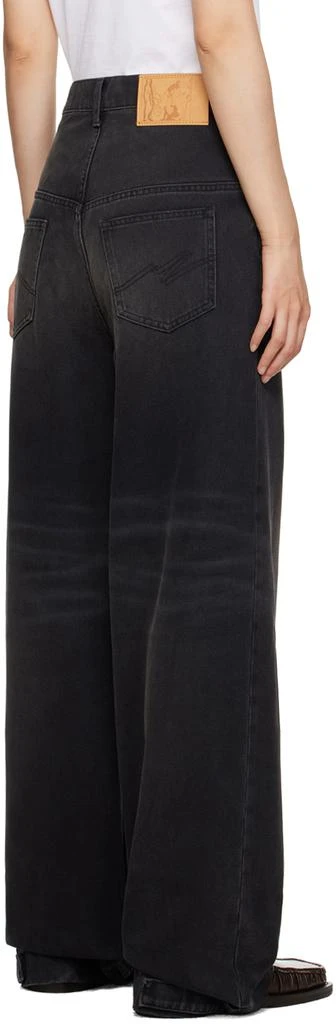 Martine Rose Black Wide-Leg Jeans 3