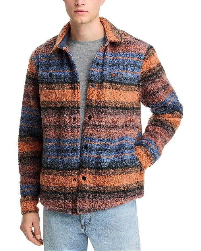 Faherty Range Fleece Shirt Jacket 1