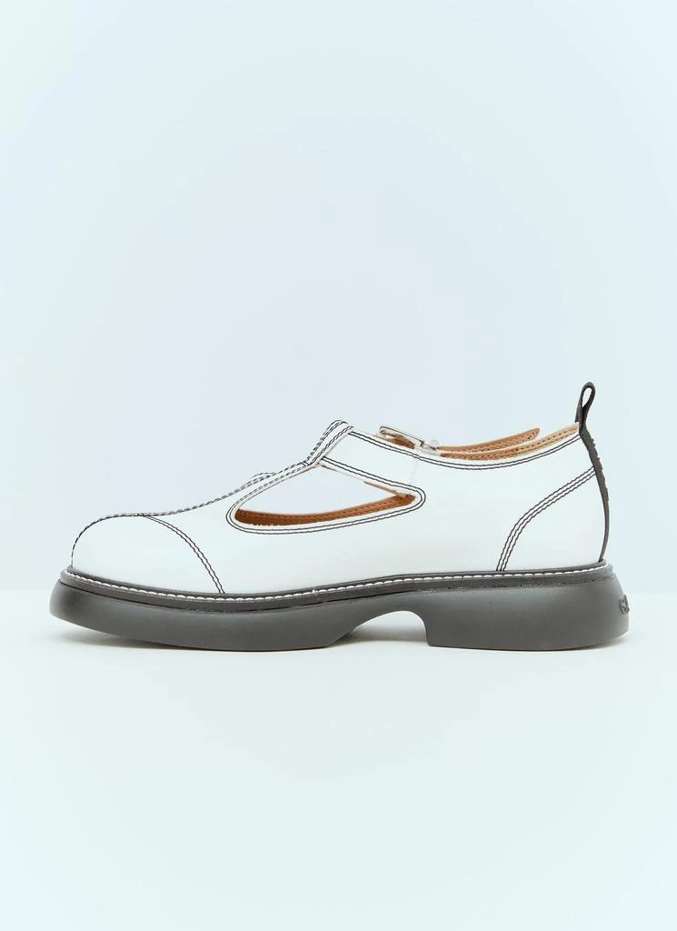 Ganni Everyday Buckle Mary Jane Shoes 4