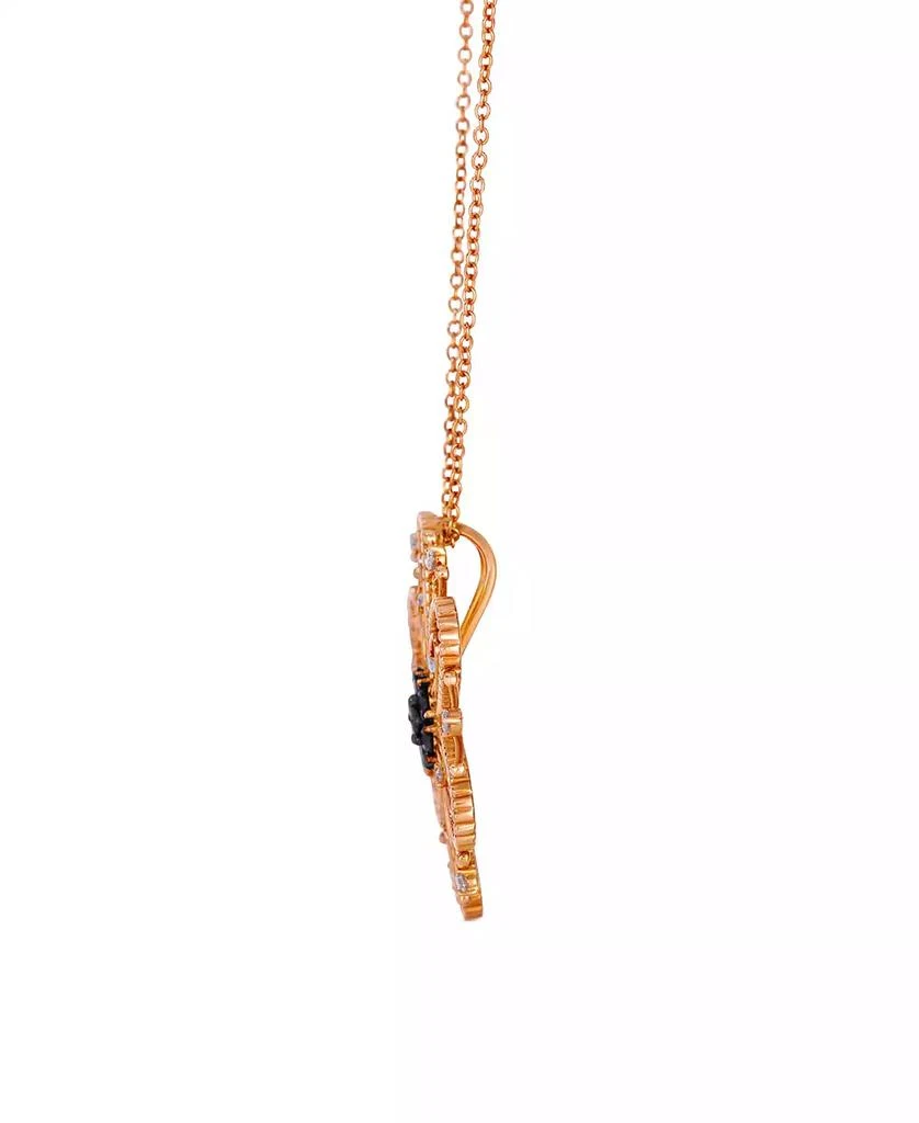 Le Vian Chocolate 
Vanilla Diamonds (0.50 ct. t.w.) Pendant Necklace in 14k Strawberry Gold 3