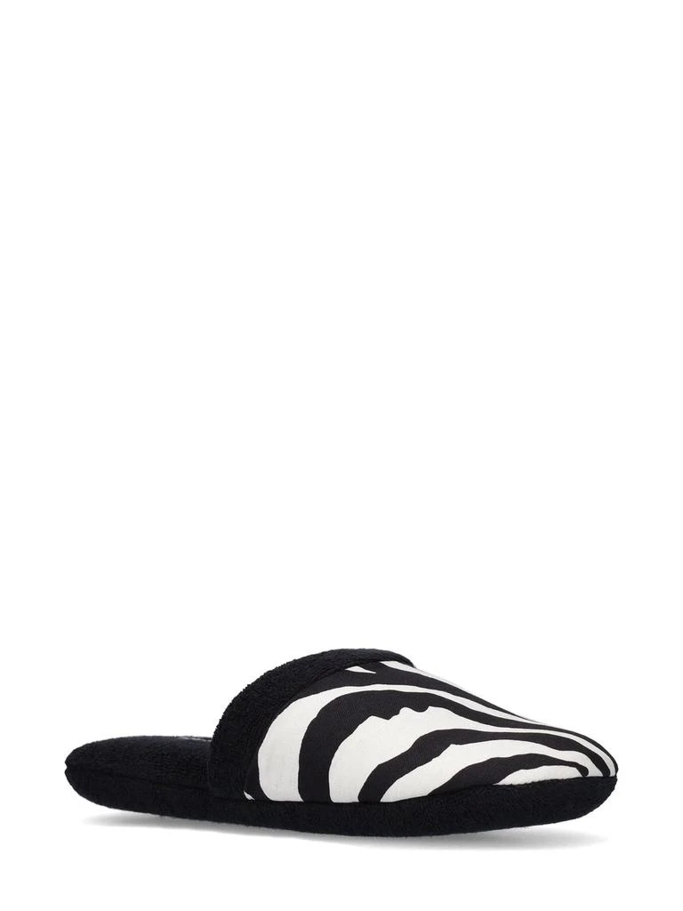 Dolce & Gabbana Zebra Slippers 1
