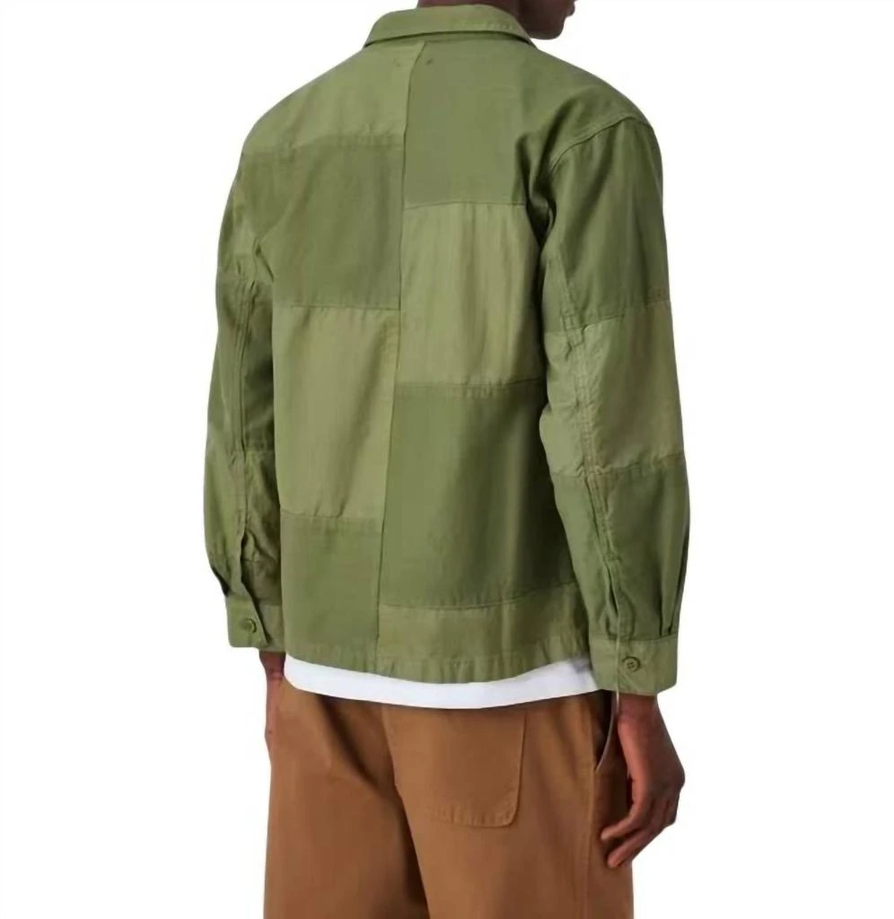 Stan Ray Cpo Shirt In Olive Ripstop/poplin 2