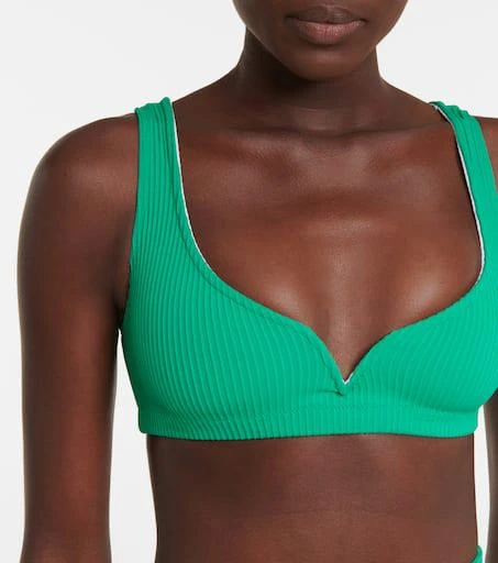 Alexandra Miro Kamala ribbed bikini top 4