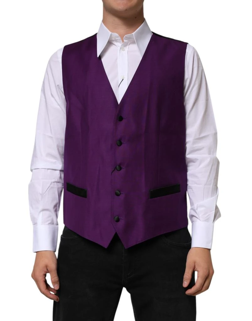 Dolce 
Gabbana Wool Dress Formal Waistcoat Men
s Vest