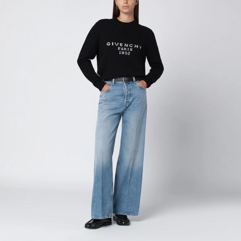 Givenchy Black wool and cashmere sweater 2