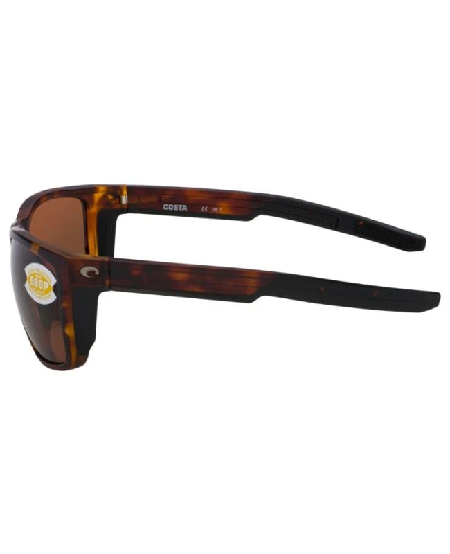 Costa Del Mar Costa Del Mar Ferg Matte Tortoise Square Nylon Unisex Sunglasses FRG 191 OCP 4