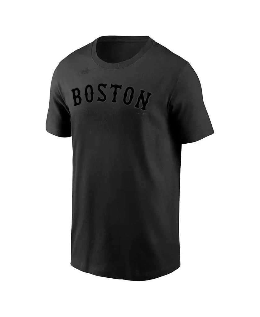 NIKE Men's David Ortiz Black Boston Red Sox Name & Number T-shirt 3