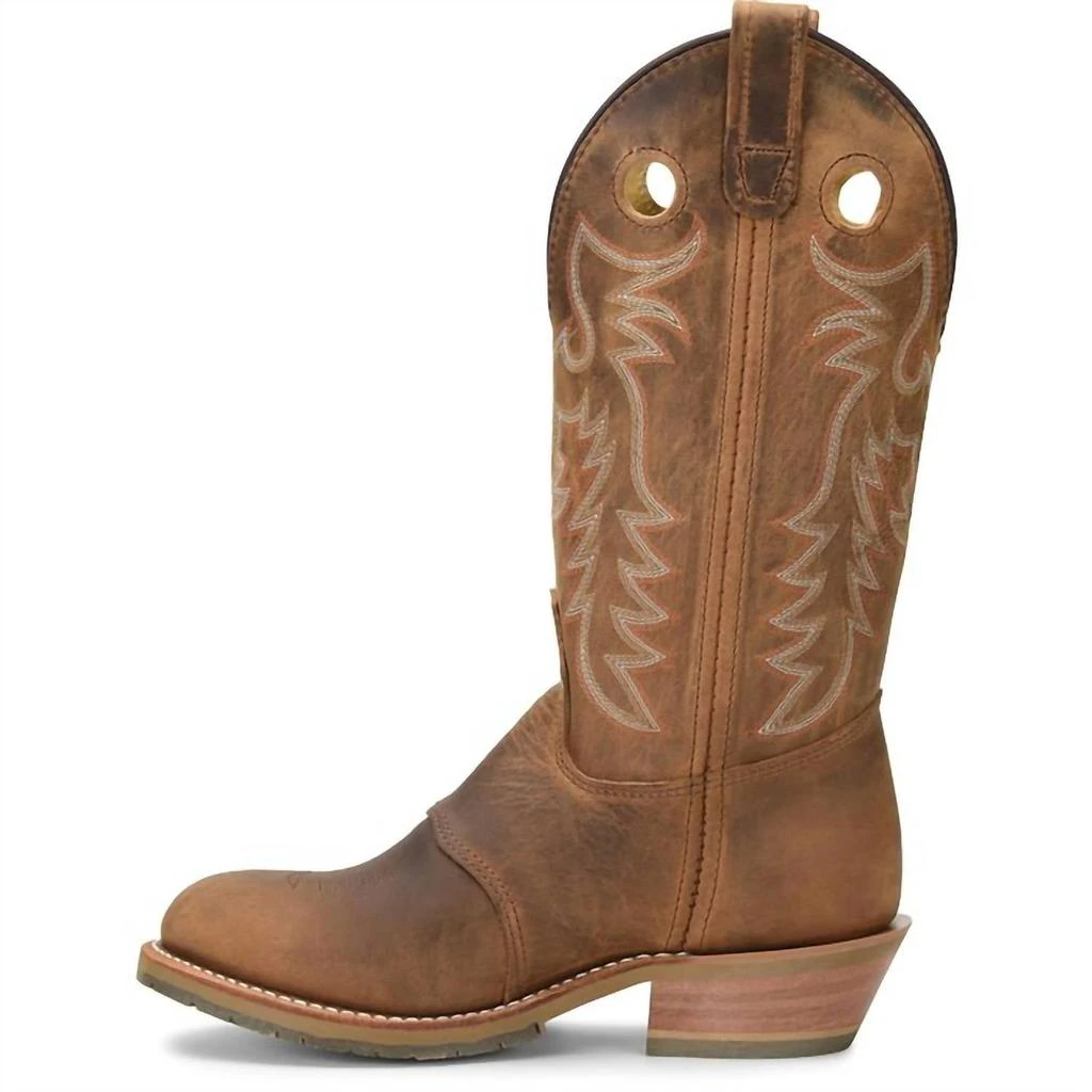 Double-H Boots Women's Daniela Buckaroo Boots In Brown 3
