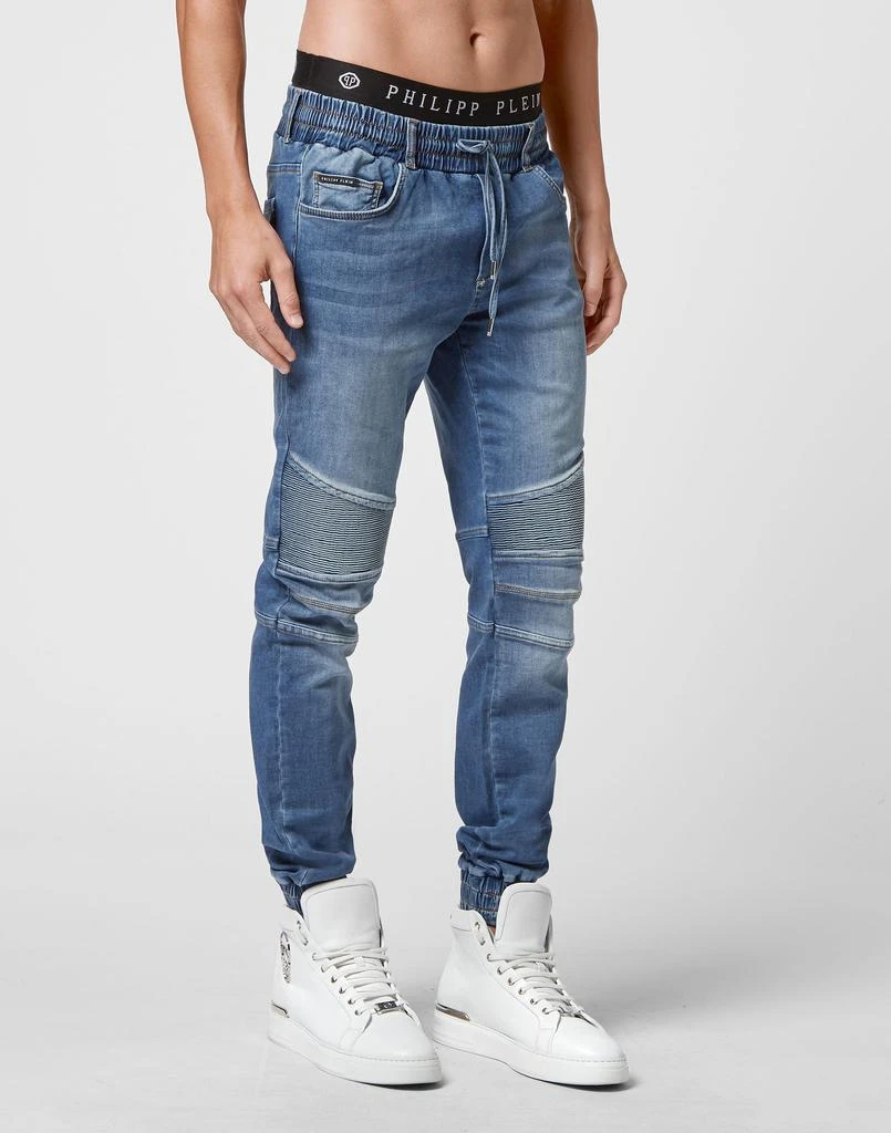 Philipp Plein Denim Jogging Trousers Basic 3