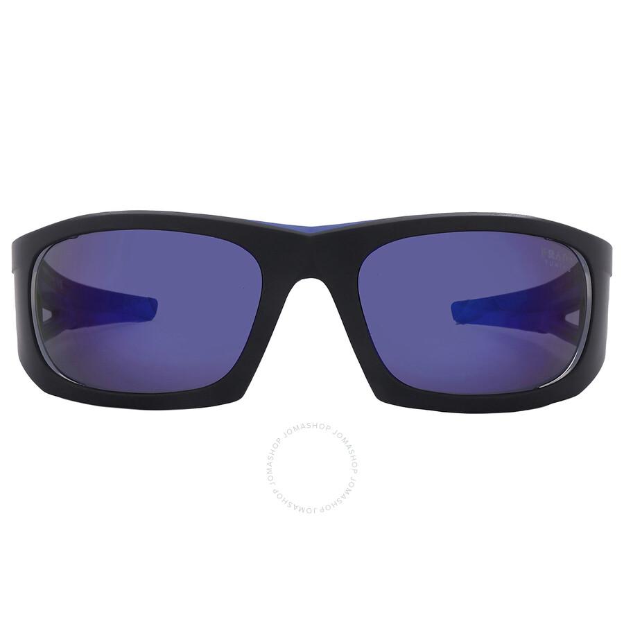 Prada Blue Multilayer Tuning Sport Men's Sunglasses PS 02YS 16G05U 59