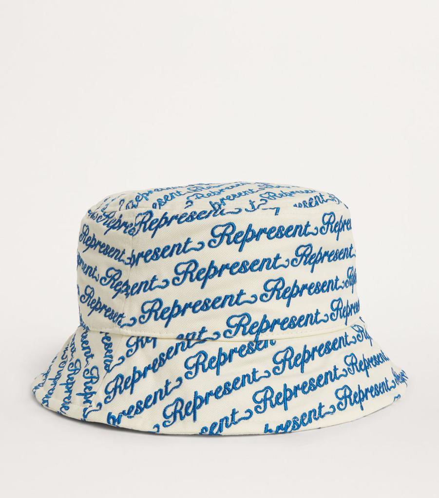 Represent Cotton Logo Bucket Hat