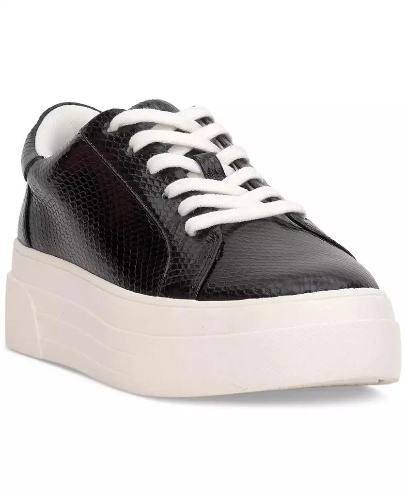 Jessica Simpson Women's Caitrona Lace Up Platform Sneakers 1