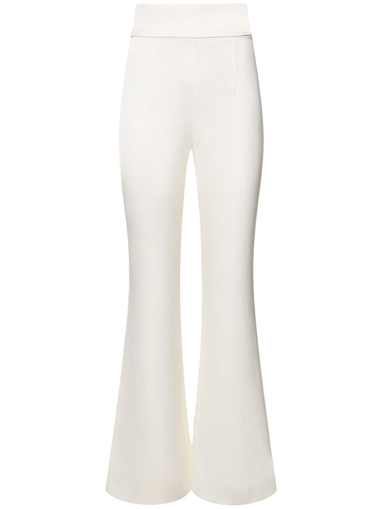 GALVAN Satin Sculpted Straight Leg Pants